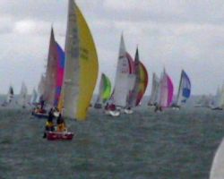Cowes Week in the Solent
