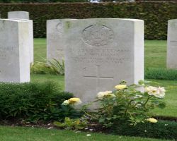 Late victims of the great war rest at Pont-Remy