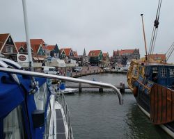 Lady Martina moored in Volendam haven