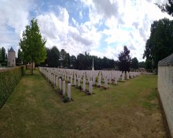 Ranville Cemetery the resting place for over 2000 Normandy campaign casualties