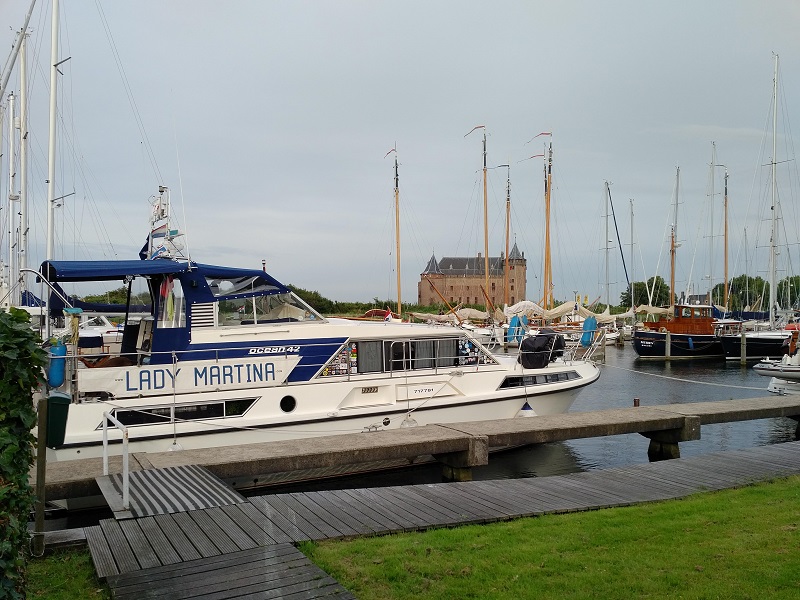 Lady Martina and Muidenslot castle